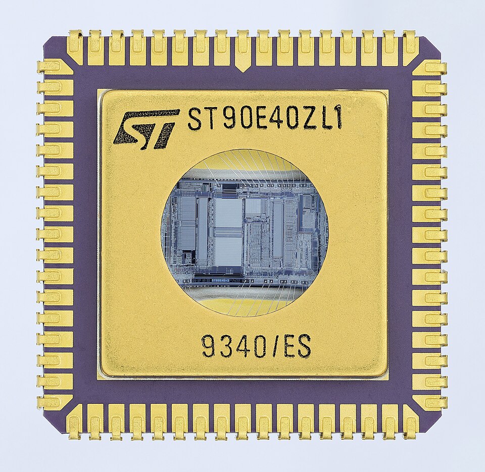 Microcontroller in a ceramic package